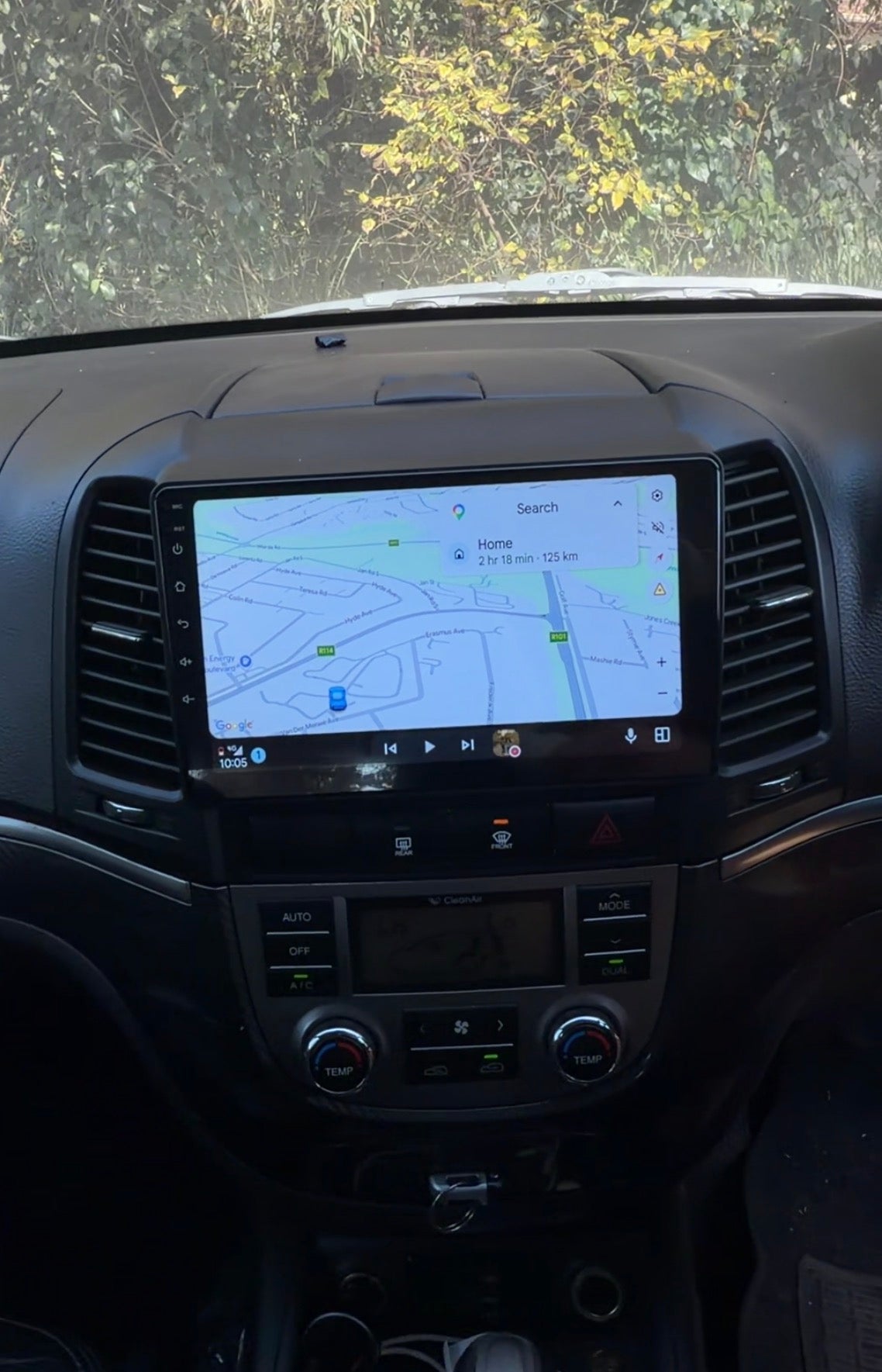 Hyundai Santa Fe (2006-2012)9” Wireless Apple CarPlay & Android Auto