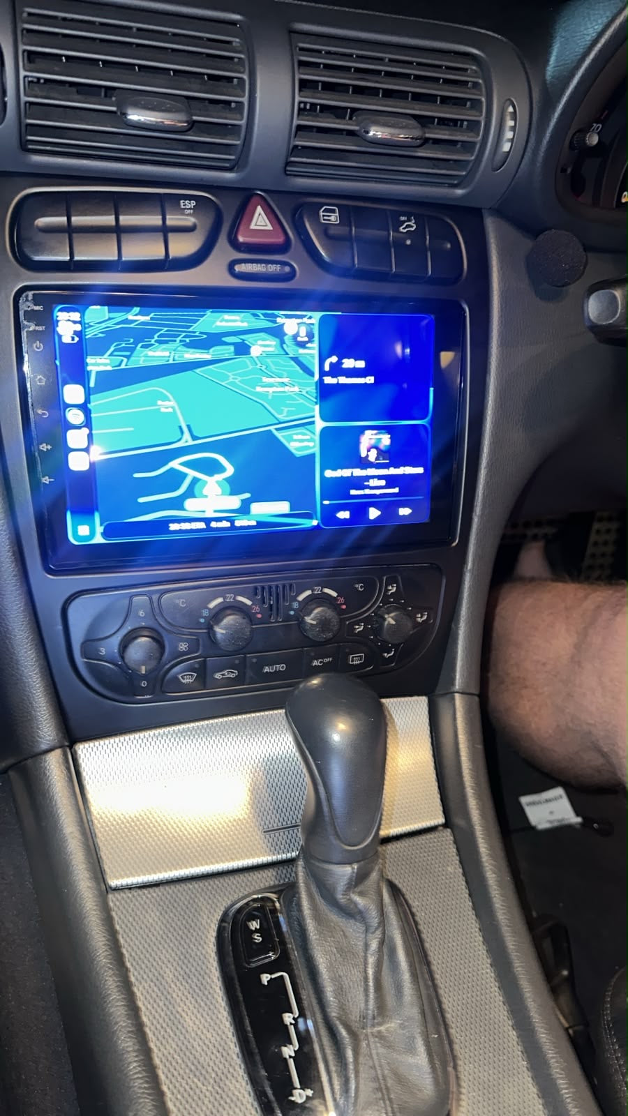 Mercedes Benz C-class W203(2000-2005)9”Wireless Apple CarPlay & Android Auto