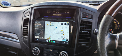 Mitsubishi Pajero (2006-2017) 9”Wireless Apple CarPlay & Android Auto