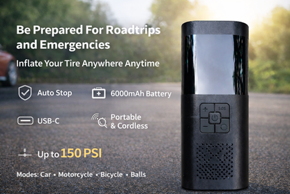 Wireless Rechargeable Tire Inflator